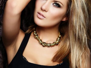 Necklace with out earrings