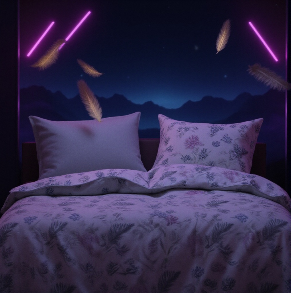 104.poly-cotton premium bedsheet – Camila Collection Floral Retreat Bedding Set | Meenysa Neil - Image 6