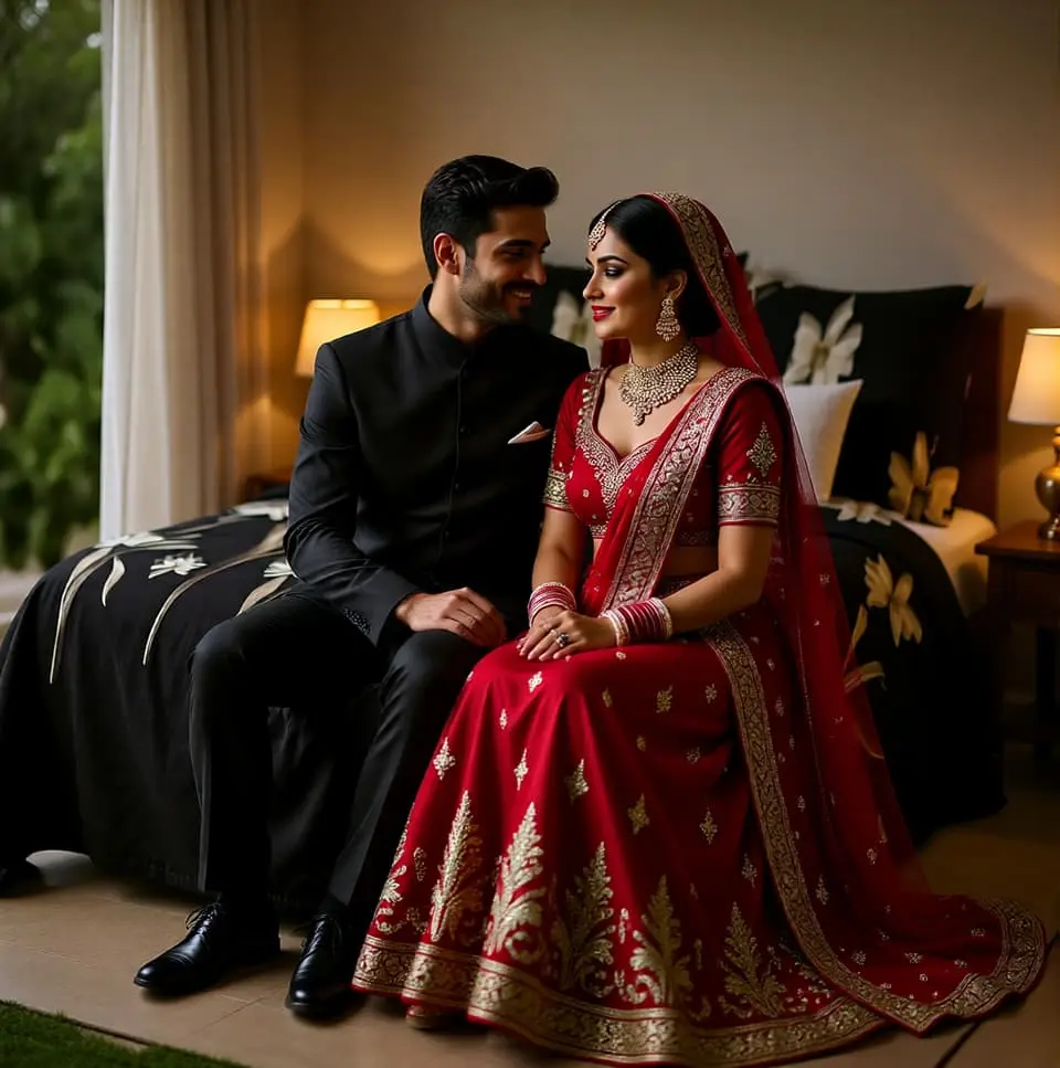 110.poly-cotton premium bedsheet – Florida Collection Midnight Bloom Bed Set - Image 9