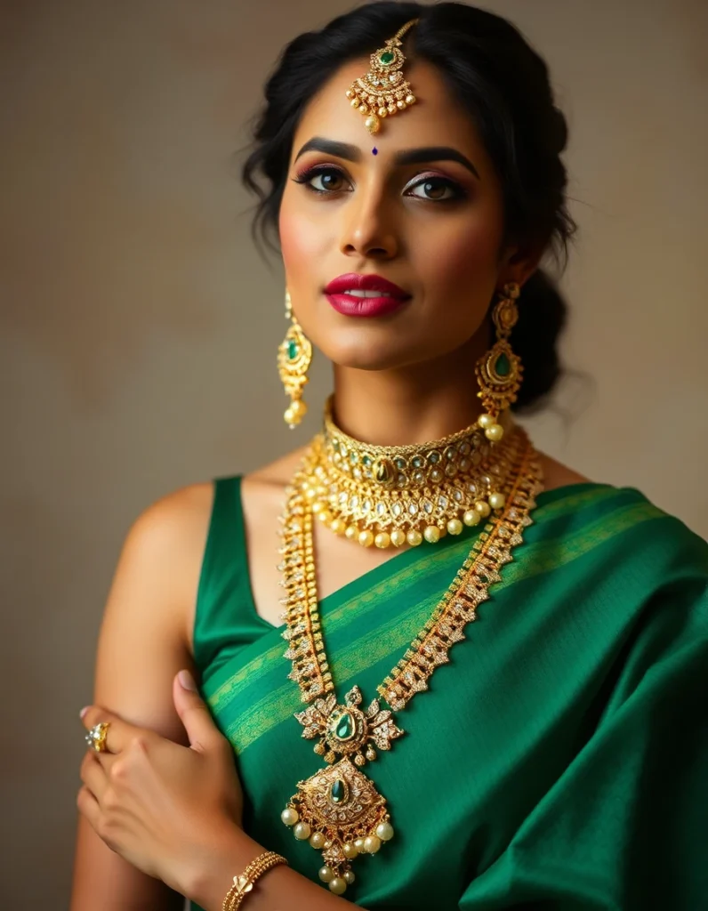 designer queens necklace set