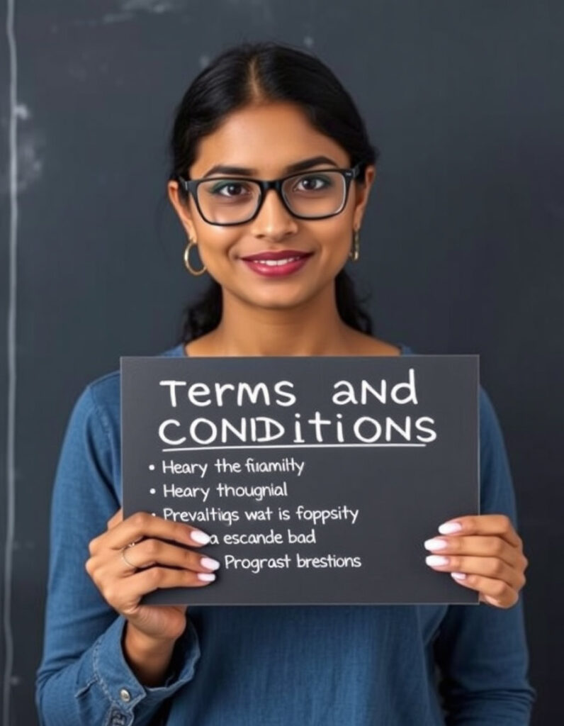 terms and conditions